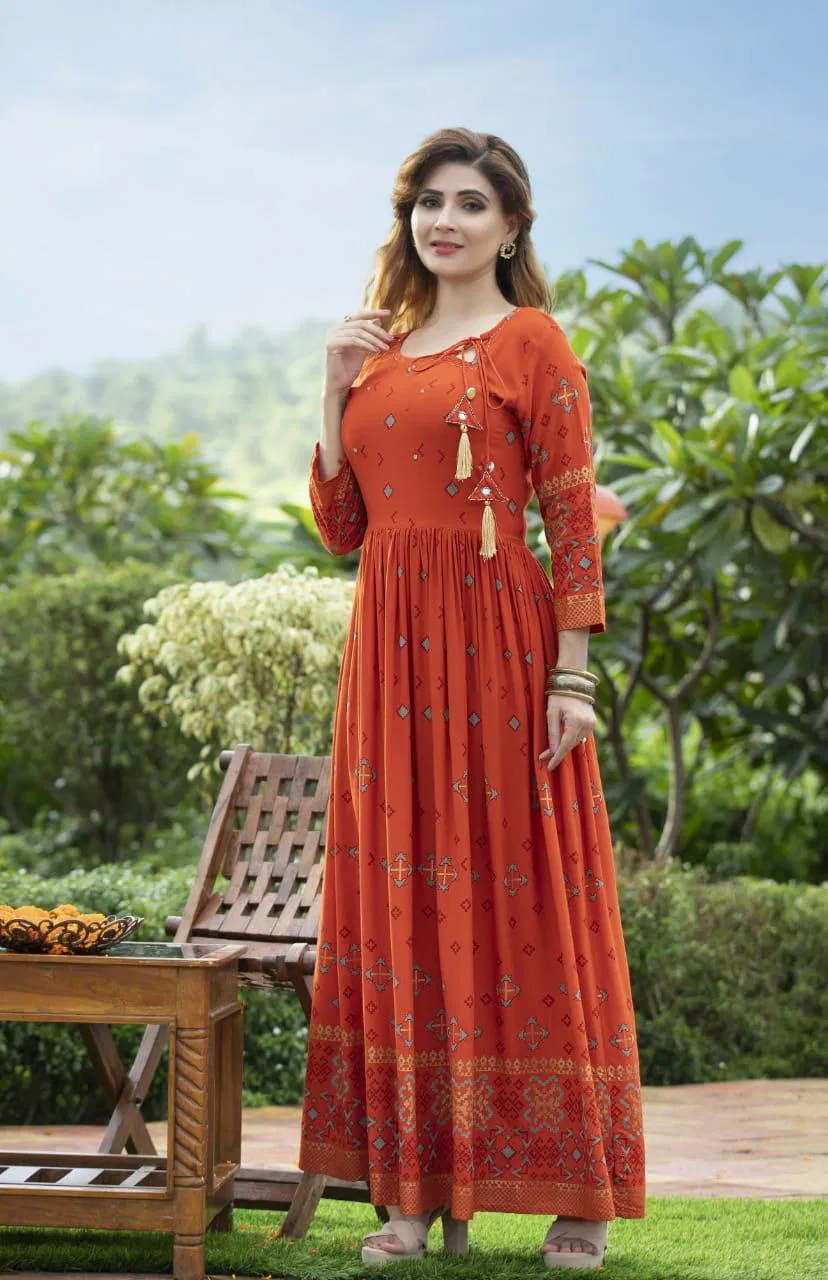 Majisha Nx Nayara Heavy Designer Fancy Wear Long Anarkali Kurti Collection